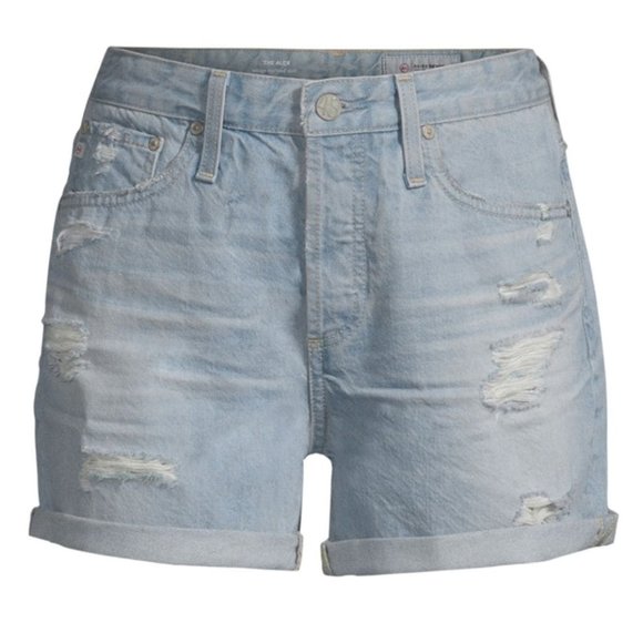 Ag Adriano Goldschmied Pants - AG Jeans Alex Cut-Off Jean Shorts 26 (2-4)